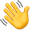 Waving hand